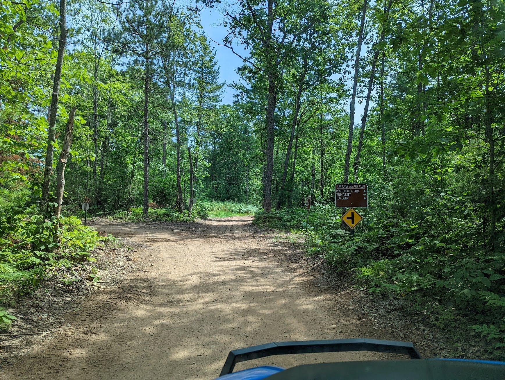 Landover (Land O Lakes / Conover Club Trails) Many options and plenty of signs to show you where your going.