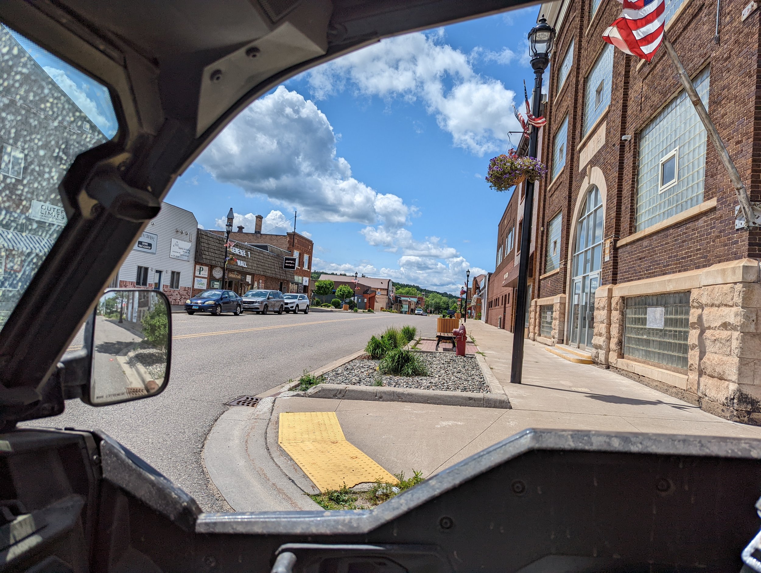 Iron River, Michigan, Outside Downtown area.