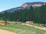 Shell Creek Campground, Greybull, Wyoming