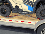 How I tie down (secure) UTV for transport