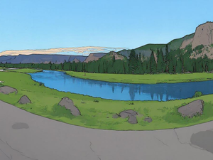 Yellowstone National Park - West Entrance To Norris Geyser Basin
