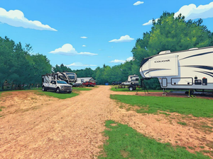 Buck & Beam’s Campground, Cameron, WI