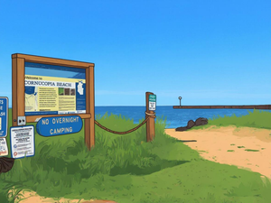 Cornucopia Beach, Bayfield County, Wisconsin