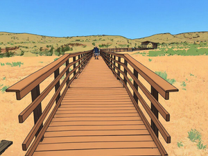 Red Gulch Dinosaur Tracksite, Greybull, Wyoming