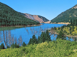 Earthquake Lake Interpretive Site, Cameron, Montana