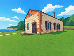Fayette Historic Town-site, Garden, Michigan