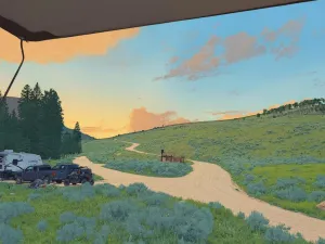 Camping In Wyoming’s Bighorn Mountains…