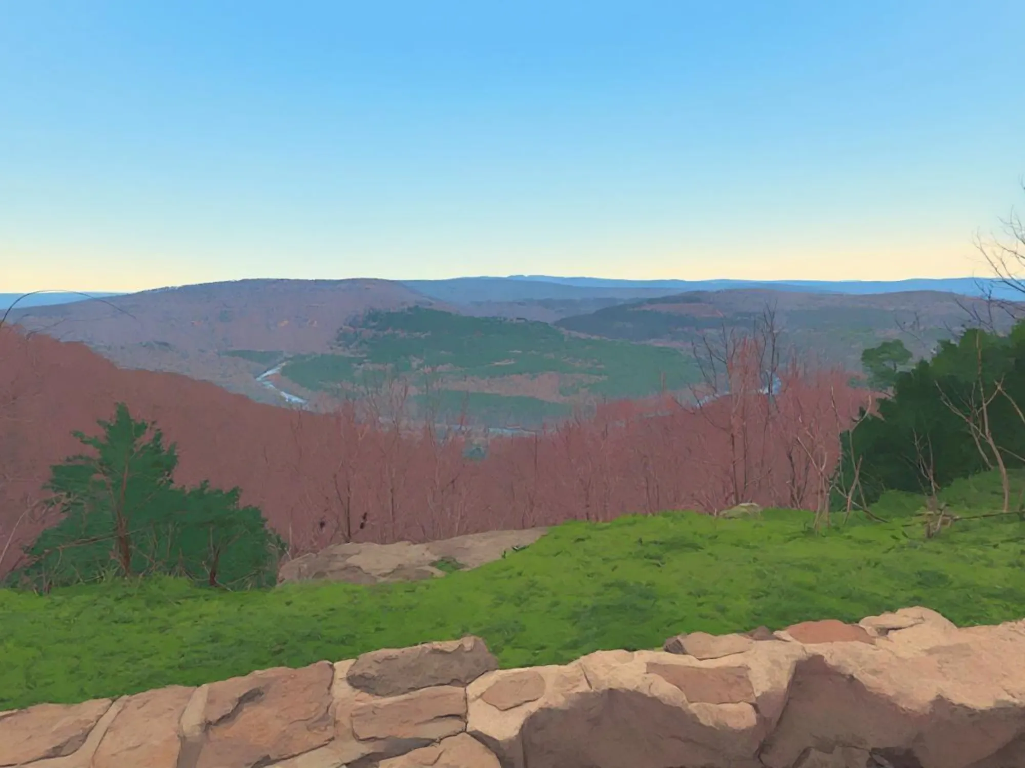 Dover Lights Scenic Overlook, Dover, Arkansas