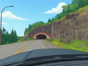 State Hwy 61 in Minnesota