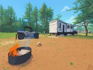 Jack Pines Campground, Manistique, Michigan