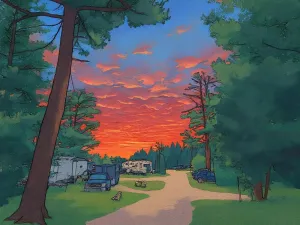 Tiki RV Park, St. Ignace, Michigan