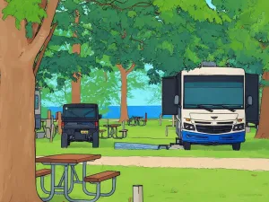 Woodland Park Campground, Grand Marias, MI…