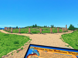 Native American Medicine Wheel, Wyoming