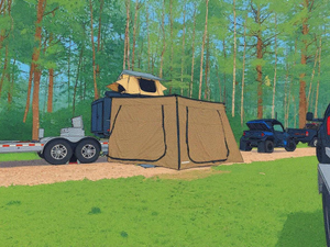 Torch Lake Campground, Conover, Wisconsin