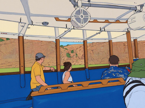 Bighorn Canyon Scenic Boat Tours, Lovell, Wyoming