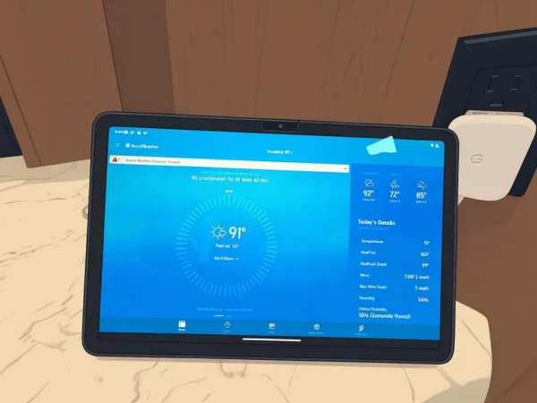 Tracking Weather While Camping…
