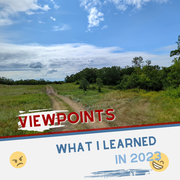What I Learned In 2023…